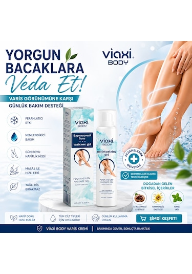 Viaxi Bacaklar İçin Jel 100 ML