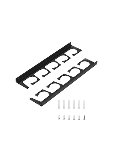 Suntek Duvara Monte 5 Çubuk Takım Vidalı Olta Teşhir Standı