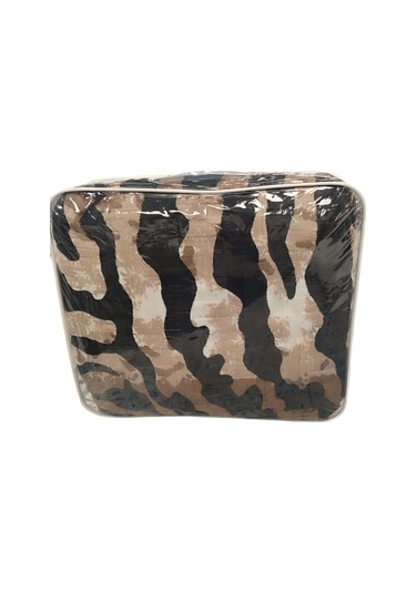 Aksu Safari Çift Kişilik Battaniye 200x240 -leopar Kahve Siyah Kahve