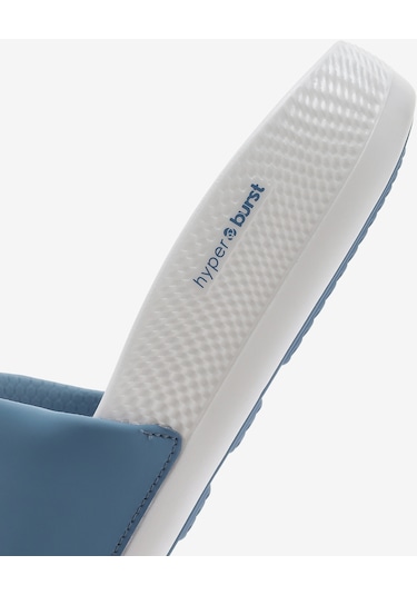 Skechers Hyper Slide - Deriver Erkek Beyaz Terlik 246020 Wbl Beyaz