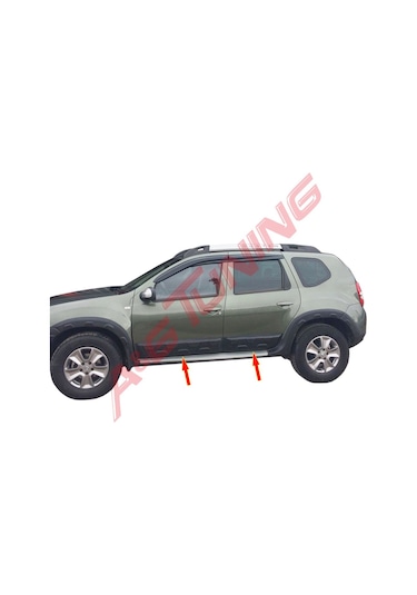 Dacia Duster Kapı Koruma Off Road 2010-2017 Arası 4 Parça