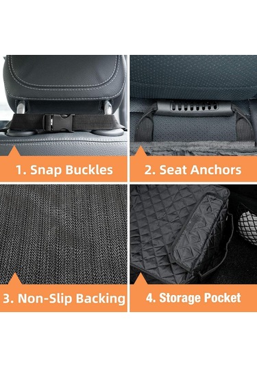 Suntek Köpek Için Koltuğu Kılıfı Ön Koltuk Kılıfları,