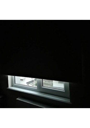 Siyah Blackout Karartma Stor Perde Siyah