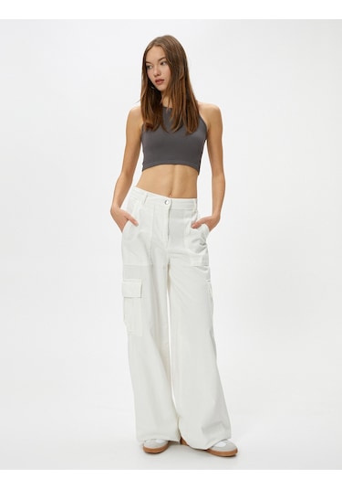 Koton Basic Crop Atlet Yuvarlak Yaka Ribanalı Antrasit 4sal30022ık 4SAL30022IK927 Antrasit