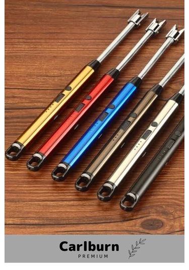 Özel Üretim Islak Rüzgar Olumsuz Hava Koşullarında Yanabilen Metal Dayanıklı Şarjlı Esnek Çakmak Çok Renkli