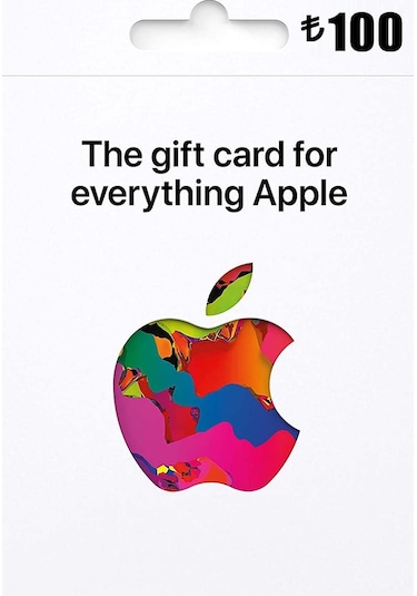 100 Tl Apple Store Itunes Hediye Kartı (436563362)