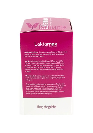 Laktamax Bitkisel 60 Kapsül