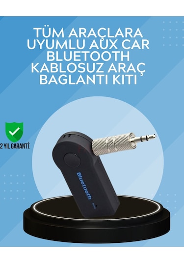 Northcity Kablosuz Bluetooth Aux Araç Kiti - Araç İçi Müzik Ve Görüşme Çözümü