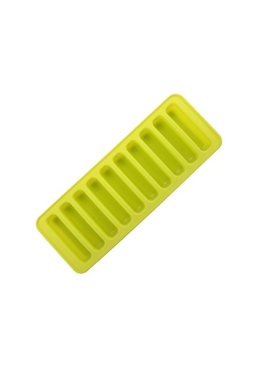 1 Adet Silikon Buz Çubuğu Kalıbı Ekmek Bisküvi Mafen Cup Kek Kalıbı Mutfak Pişirme Tepsisi Yüksek Sıcaklık Pişirme Aletleri Yeşil