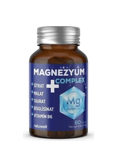 Natuwell Magnezyum Complex+ 60 Tablet