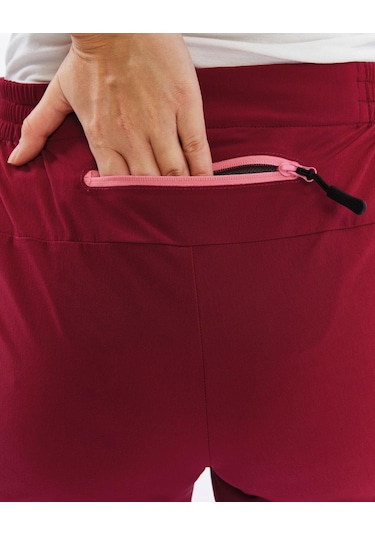 Mapamyumco Quick Dry Kadın Trekking Pantolon-bordo Bordo