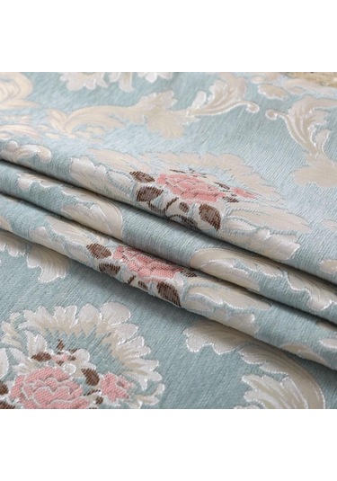 Mavi Avrupa Tarzı Sehpa Örtüsü Dantel Nakış Masa Örtüsü Nakış Masa Örtüsü Ev Mobilya Kapak Masa Örtüsü