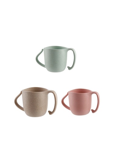 Sones Çocuklar Buğday Lifli İçecek Bardağı Haşlanmaya Karşı Süt Bardağı