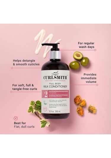 Curlsmith Full Body Milk Hacimlendirici Saç Kremi 355ml
