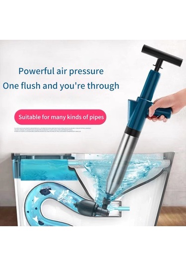 Cbtx Tuvalet Borusu Tarak Gemisi Tıkanmış Ev Yüksek Basınçlı Pnömatik Alet Yeşil