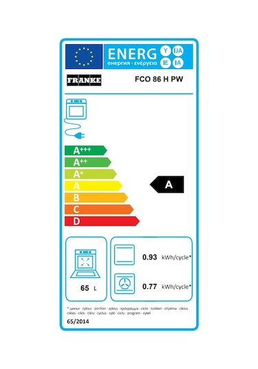 Franke FCO 86 H Classicline 65 L Fırın