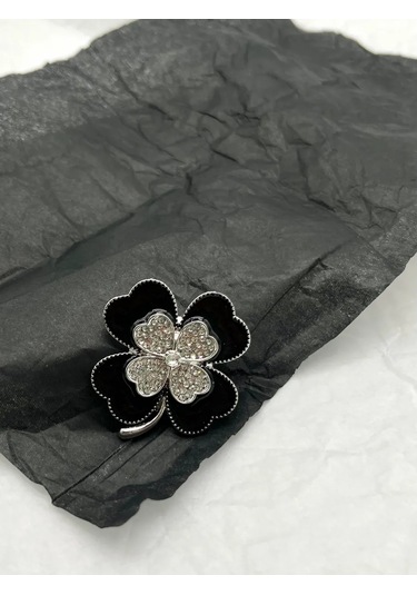 Best Price 34 Payetli Küçük Çiçek Broş, Kıyafetler İçin 178626467 Siyah