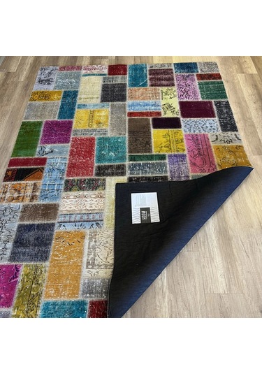 Hoom Rugs Patchwork Multy El Dokuma Kilim