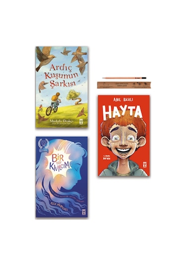 Timaş Çocuk Hayta - Ardıç Kuşunun Şarkısı - Bir Tür Kıvılcım Set 3 Kitap