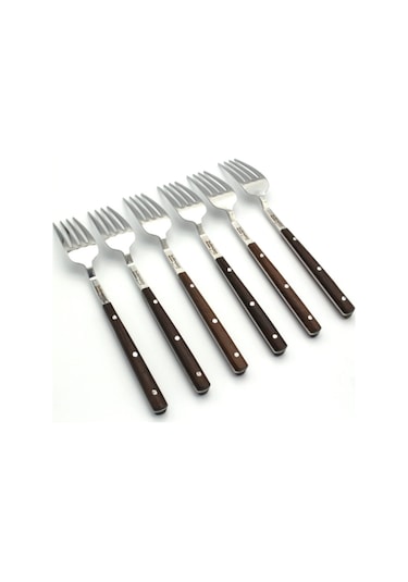 Solingen Steak Bıçağı 12 Lı Set Et Bıçağı 6 Bıçak 6 Çatal Solinge