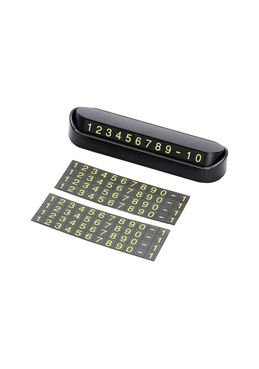 Tüm Araçlara Uyumlu Araç Numaratör Parkmatik Araba Park Tel Oto