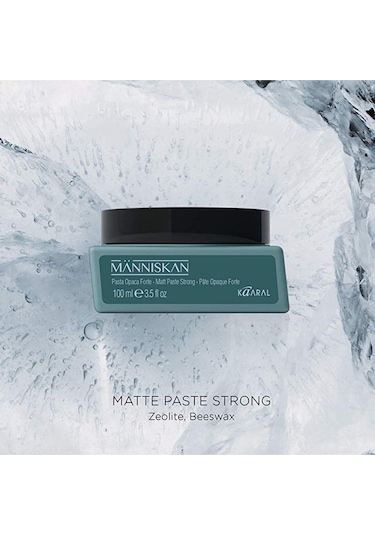 Kaaral Manniskan Mat Güçlü Saç Şekillendirici Wax 100 ML