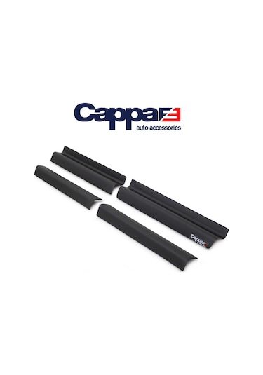 Cappafe Volkswagen Caddy Kapı Eşiği Koruma Abs Mat Siyah 4 Par N11.4712