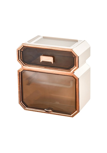 Suntek Duvara Monte Kağıt Tutucu Doku Saklama Kutusu Beyaz