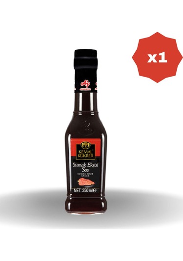 Kemal Kükrer Sumak Ekşisi Sos Cam 250 Ml - 1 Adet
