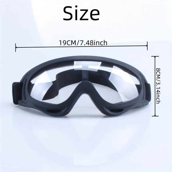 Willowhaven Sarı Endüstriyel Uv Dayanımlı İş Gözlüğü Toz Ve Sıçrama Koruma