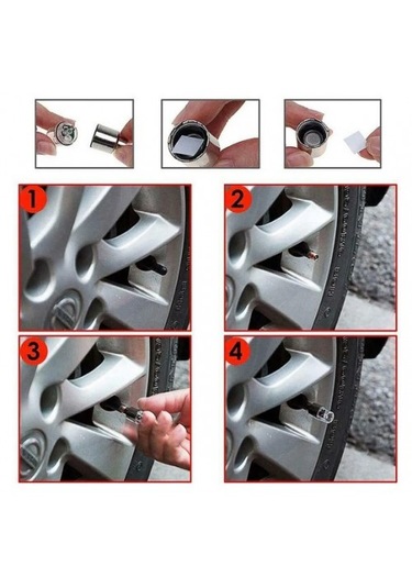 Işıklı Bisiklet Araba 2 Adet Sibop Kapağı