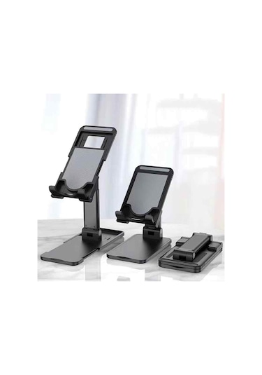Evrensel Teleskopik Katlanabilir Telefon Tablet Standı