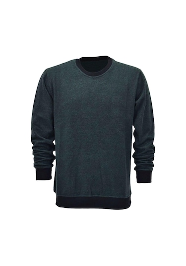 Dynamo Erkek Sıfır Yaka Sweatshirt 2508 Bgl-st04027 Yeşil