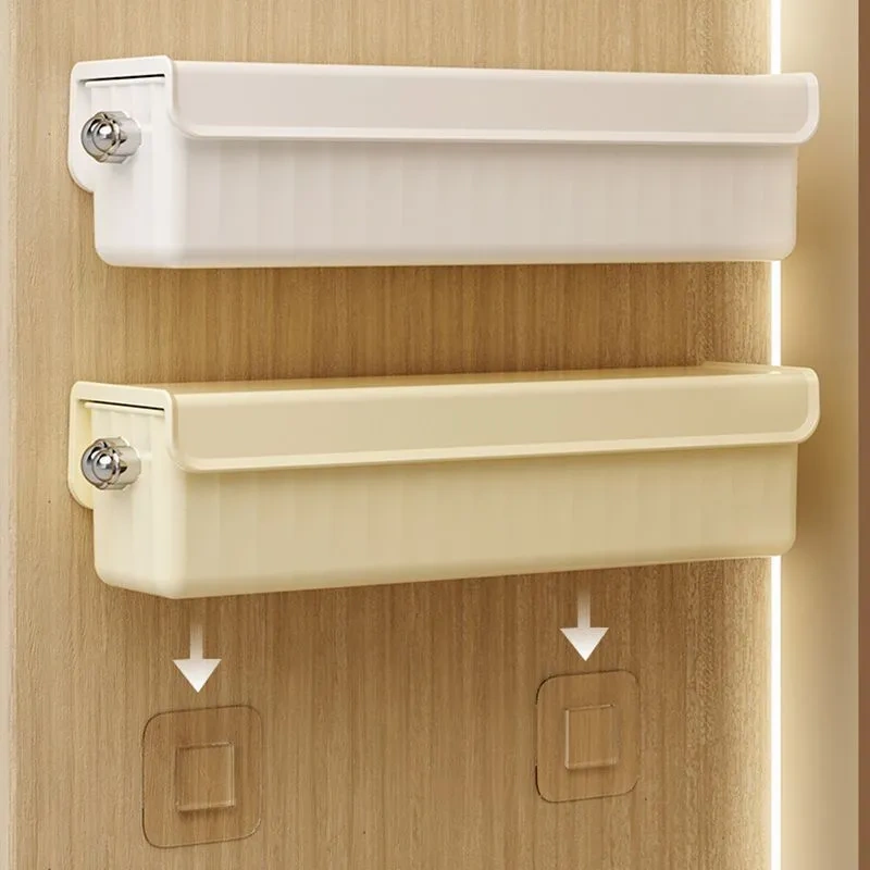 Kosona 6 Bölmeli Sağlam Plastik Depolama Kutusu - 34.5x9.5x9 Cm, Ergonomik Kollü, Kapatabilir Kapaklı, Ev/ofis/seyahat İçin Çeşitli Eşyaları Düzenle Beyaz