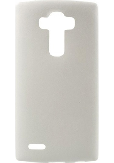 Lg G3 Beat (Mini) Kilif Deri Dokulu Arka Kapak Beyaz 225225626