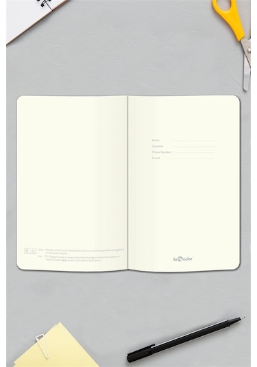 Tarihsiz Klasik Defter Rec Note 13x21 Çizgili Mavi