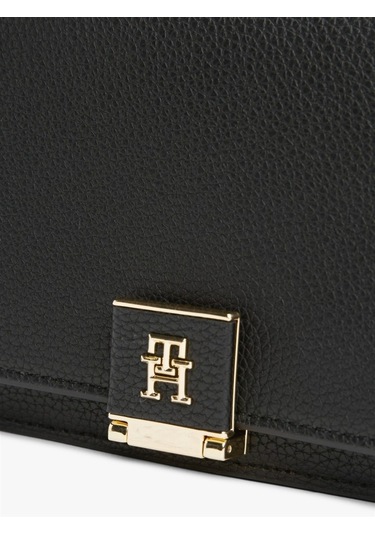 Th Her Flap W/chaın Kadın Siyah Çanta - Aw0aw17403 Siyah