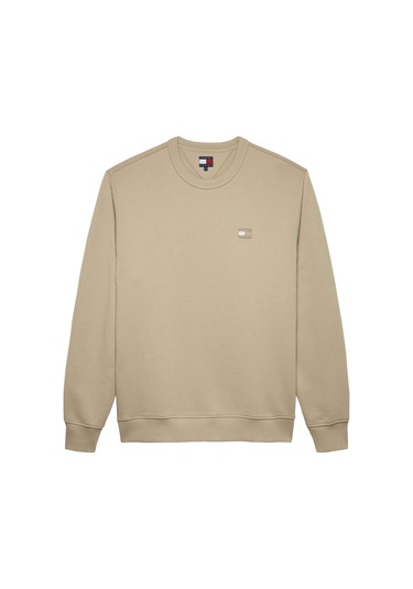 Tommy Jeans Erkek Sweatshirt-dm0dm20660 Haki