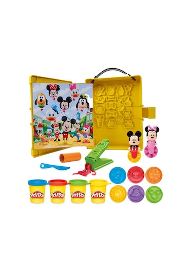 Play Doh Disney Junior Mickey Mouse Hikaye Oluşturma Oyun Hamuru Seti G2324 renkli