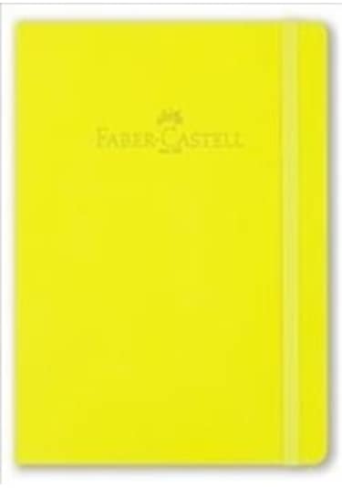 Faber Castell Lastikli Ciltli Defter A6 80Ypr. Suni Deri