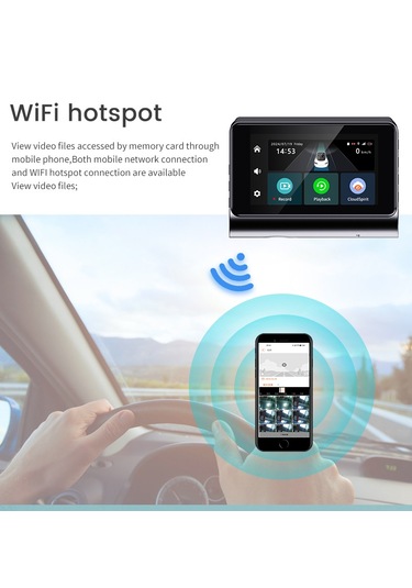 Hb-30 Yeni 4g Uzaktan İzlemeli 2k Araç Kayıt Kamerası