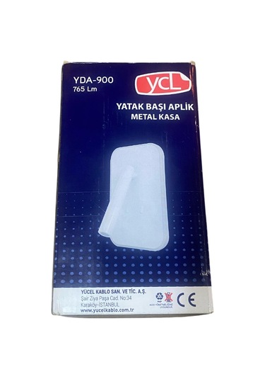 Ycl Yda-900b Yatak Başı Led Okuma Apliği Metal Kasa 3+6w Beyaz