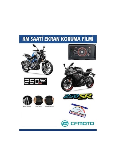 250 Nk / 250 Sr Uyumlu Ekran Koruma Filmi