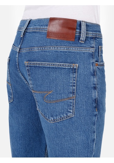 Colins 046 Marco Rahat Normal Kesim Normal Bel Düz Paça Mavi Erkek Pantolon Cl1070582 Cl1070582 Q1.v1 Dn43656 Denim