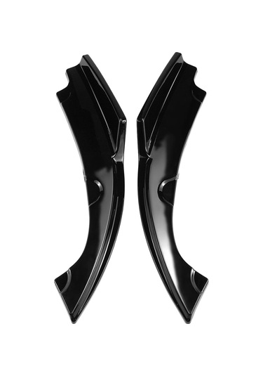 Padalink Honda Civic 2016-2018 İçin 2 Adet Abs Malzeme Dayanıklı Arka Tampon Spoyler - Siyah Karbon Fiber