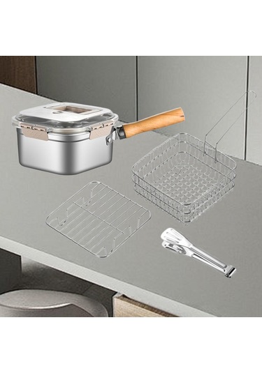 Homyl Restoran Tavuk Kanadı Kafe Için Çok Amaçlı Tencere Gösterildiği Gibi