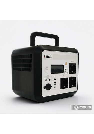 Obus Karavan Seyyar & Taşınabilir Güç Kaynağı Powerbank 600w Hegel