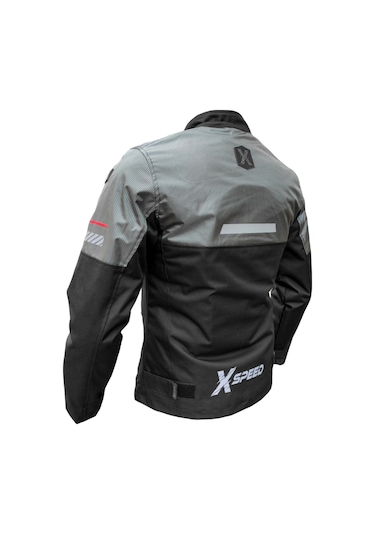Xspeed Wise Korumalı Motosiklet Montu 50. Yıl Özel Gri