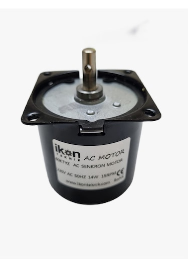 14W 15Rpm 60Ktyz Ac Senkron Motoru Viyol Motoru