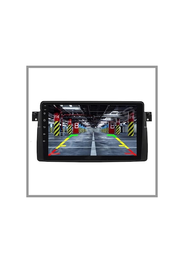 Govimaks Bmw E46 1998-2005 Uyumlu 6 Gb Ram 128 Gb Hafıza Androıd Multımedıa Teyp 9"